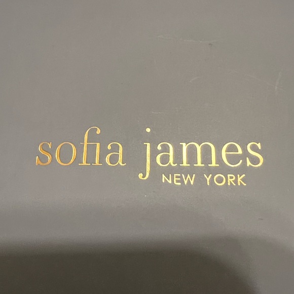 Sofia James Austrian Crystal Hoops. New in box - Picture 2 of 3